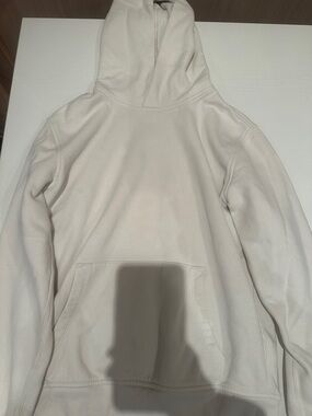 Unisex Classic Cream Hoodie - Pullover Pocket Sweatshirt